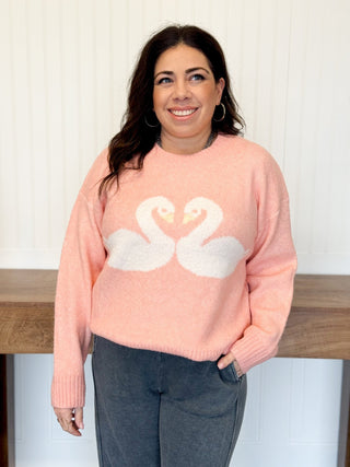 Swan Song Knit Sweater - 140 Sweatshirts + Sweaters - The Farmhouse