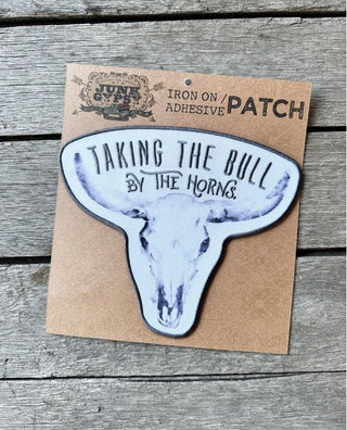 Taking The Bull By The Horns Patch - Large - 260 Fashion Accessories - The Farmhouse