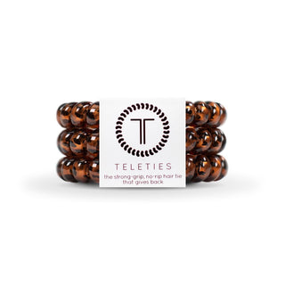 TELETIES Classic Tortoise Spiral Hair Tie - 260 Fashion Accessories - The Farmhouse