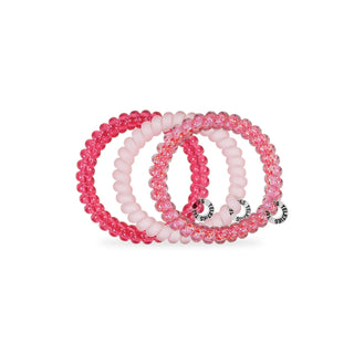 TELETIES Love You, Mean It! Spiral Hair Coils (Small, 3 - Pack) - 260 Fashion Accessories - The Farmhouse