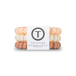 TELETIES Neutral Love Spiral Hair Tie - 260 Fashion Accessories - The Farmhouse