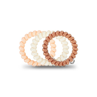 TELETIES Neutral Love Spiral Hair Tie - 260 Fashion Accessories - The Farmhouse