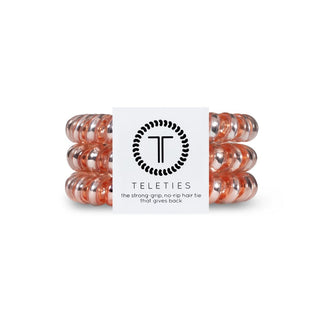 TELETIES Pretty in Pink Spiral Hair Tie - 260 Fashion Accessories - The Farmhouse