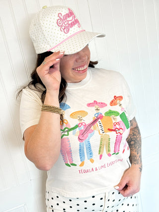 Tequila & Lime Vibes Crop Tee - 120 Graphic Tees - The Farmhouse