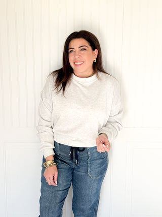 The AeroSoft Lounge Crew, Ash Gray - 250 Activewear + Lounge - The Farmhouse