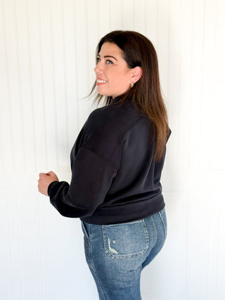 The AeroSoft Lounge Crew, Black - 250 Activewear + Lounge - The Farmhouse