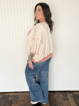 The All - American Weekend Pullover - 110 Blouses - The Farmhouse