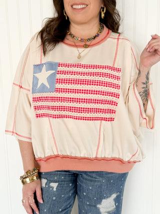 The All - American Weekend Pullover - 110 Blouses - The Farmhouse