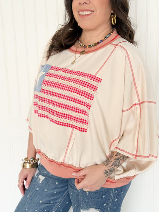 The All - American Weekend Pullover - 110 Blouses - The Farmhouse