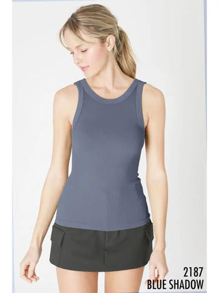 The Around the Way Tank, Blue Shadow - 130 Basics - The Farmhouse