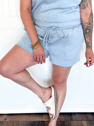 The Avery Shorts, Blue - 220 Shorts + Skirts - The Farmhouse