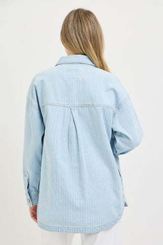 The Backroads Button-Up Shacket - 160 Outerwear - The Farmhouse
