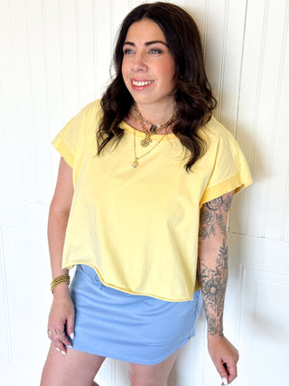 The Banana Split Back Tee - 100 Casual Tops - The Farmhouse