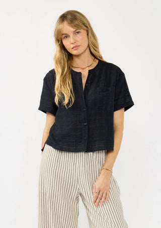 The Basecamp Classic Shirt, Black - 100 Casual Tops - The Farmhouse