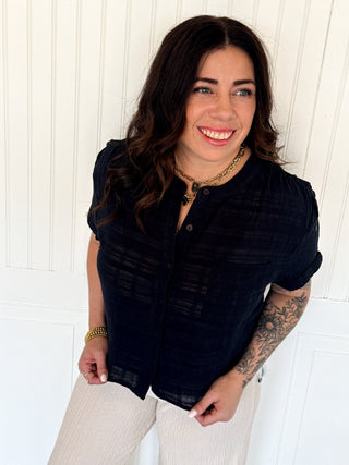 The Basecamp Classic Shirt, Black - 100 Casual Tops - The Farmhouse