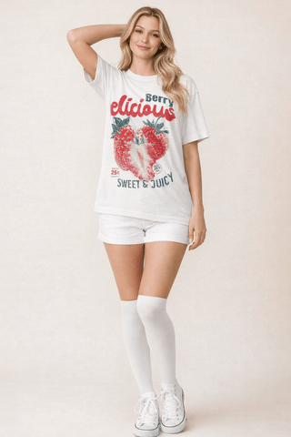 The Berry Delicious Graphic Tee - 120 Graphic Tees - The Farmhouse