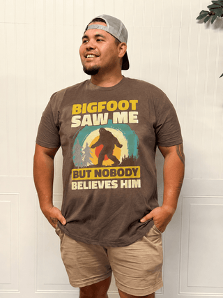 The Bigfoot Spotted Me Unisex Tee - 120 Graphic Tees - The Farmhouse