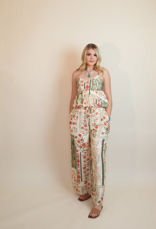 The Botanical Breeze Flowy Trousers - 240 Pants - The Farmhouse