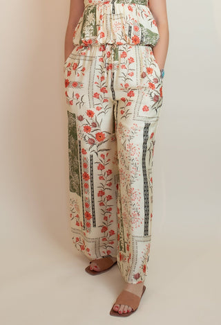 The Botanical Breeze Flowy Trousers - 240 Pants - The Farmhouse
