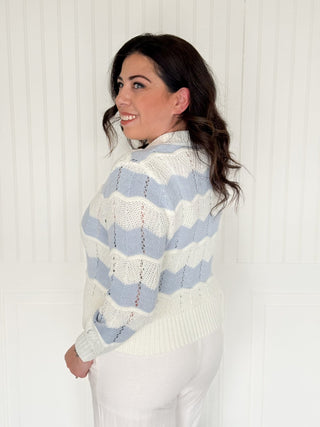 The Briarline V - Neck Knit Cardigan - 150 Kimonos + Cardigans - The Farmhouse