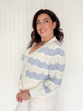 The Briarline V - Neck Knit Cardigan - 150 Kimonos + Cardigans - The Farmhouse