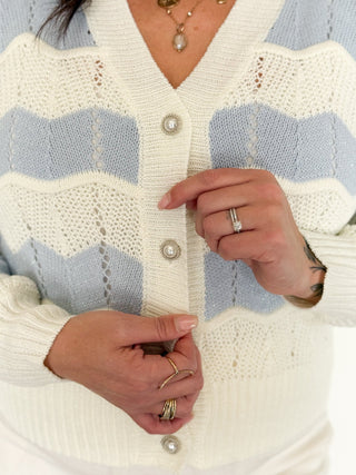 The Briarline V - Neck Knit Cardigan - 150 Kimonos + Cardigans - The Farmhouse