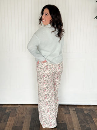 The Buttercream Garden Wide Legs - 240 Pants - The Farmhouse