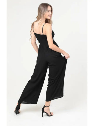 The Capri Knot Front Jumpsuit - 180 One Piece Outfits - The Farmhouse
