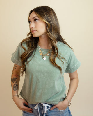 The Casual Cool Washed Top - 100 Casual Tops - The Farmhouse
