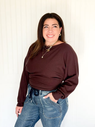 The Celestine Cashmere Sweater, Coffee - 250 Activewear + Lounge - The Farmhouse