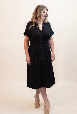 The Charlotte Button Midi - 170 Dresses - The Farmhouse