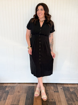 The Charlotte Button Midi - 170 Dresses - The Farmhouse