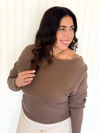 The Chunky Grid Lounge Sweater - 100 Casual Tops - The Farmhouse