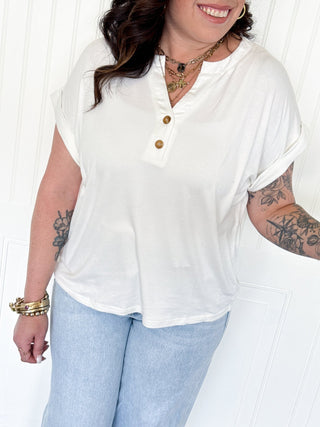 The Classic Buttonline Henley - 100 Casual Tops - The Farmhouse
