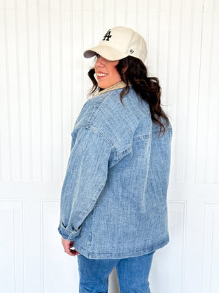 The Classic Ranch Contrast Denim Layer - 160 Outerwear - The Farmhouse