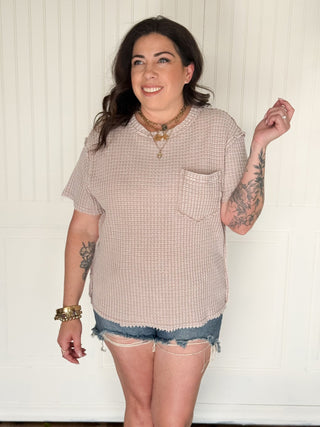 The Cloudbreak Waffle Knit - 100 Casual Tops - The Farmhouse