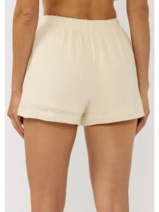 The Coastal Canvas Gauze Shorts - 220 Shorts + Skirts - The Farmhouse