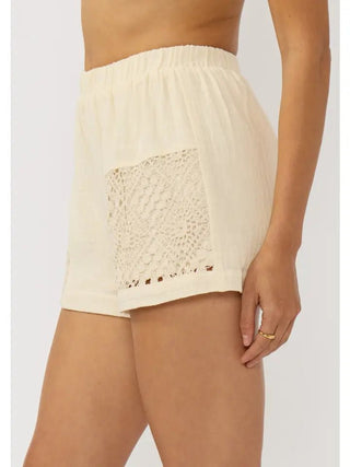 The Coastal Canvas Gauze Shorts - 220 Shorts + Skirts - The Farmhouse