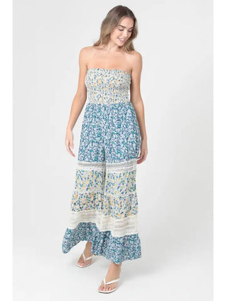 The Cottage Bloom Tiered Jumpsuit - 180 One Piece Outfits - The Farmhouse