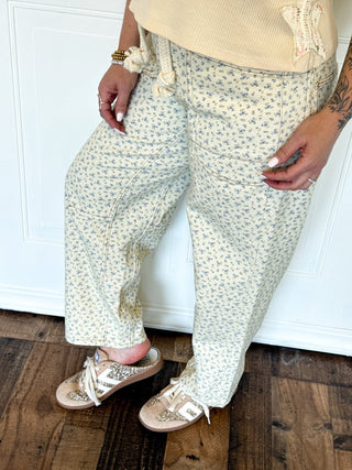 The Cottage Bouquet Pocket Pants - 240 Pants - The Farmhouse