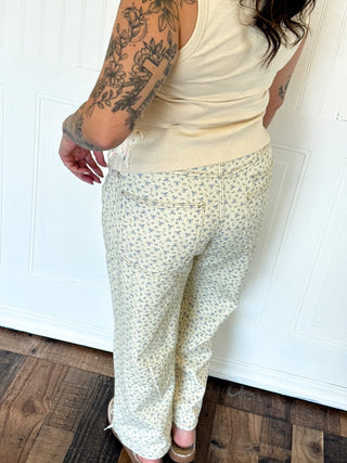 The Cottage Bouquet Pocket Pants - 240 Pants - The Farmhouse