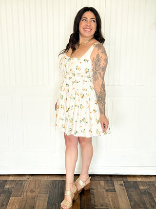 The Dainty Bloom Keyhole Dress - 170 Dresses - The Farmhouse