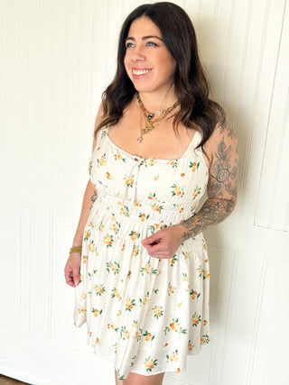The Dainty Bloom Keyhole Dress - 170 Dresses - The Farmhouse