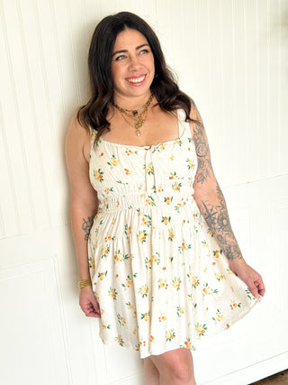 The Dainty Bloom Keyhole Dress - 170 Dresses - The Farmhouse