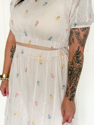 The Daisyfield Embroidered Midi - 240 Pants - The Farmhouse