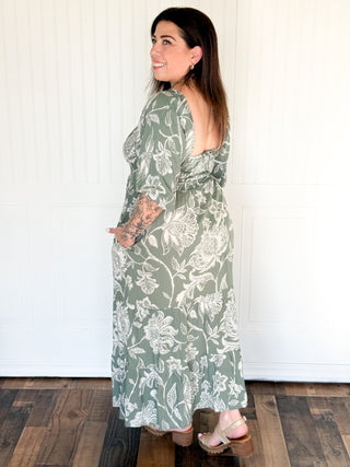The Dandelion Drift Smocked Midi Dress - 170 Dresses - The Farmhouse