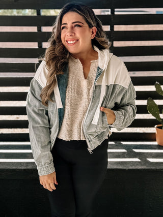 The Desert Dusk Boho Western Bomber Jacket - The Farmhouse