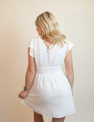 The Effortless Grace Flutter Dress - 170 Dresses - The Farmhouse