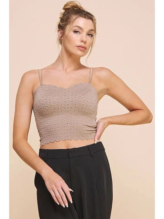 The Espresso Lace Bralette, One Size Fits Most - 130 Basics - The Farmhouse