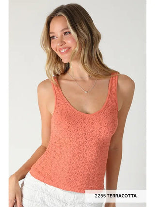 The Fresh Picked Reversible Tank, Terracotta - 130 Basics - The Farmhouse